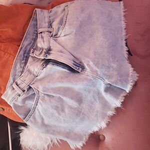 Denim shorts womens